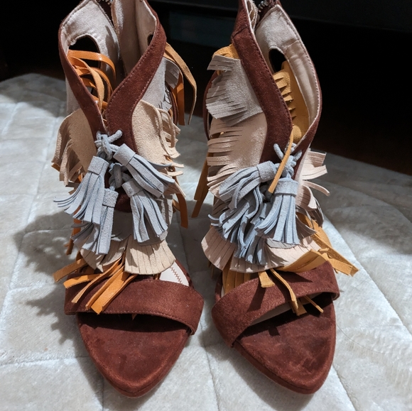 Zara fringe sandal - Picture 5 of 9